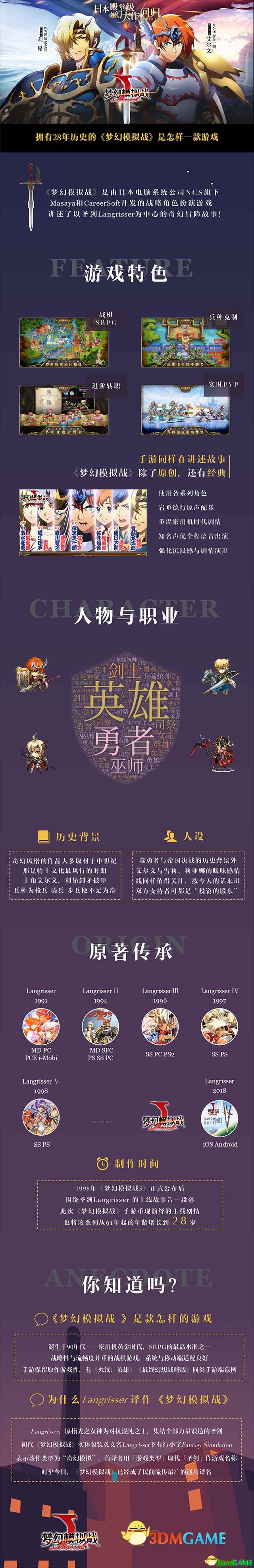 拥有28年历史的《梦幻模拟战》是一款怎样的游戏