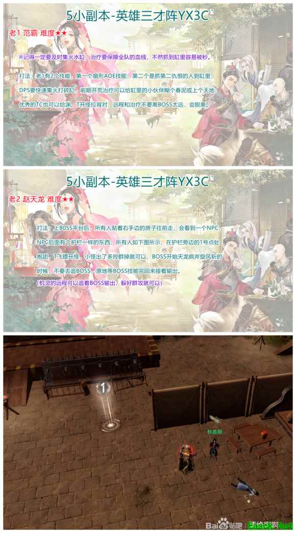 《剑网3怀旧服》英雄三才阵打法攻略
