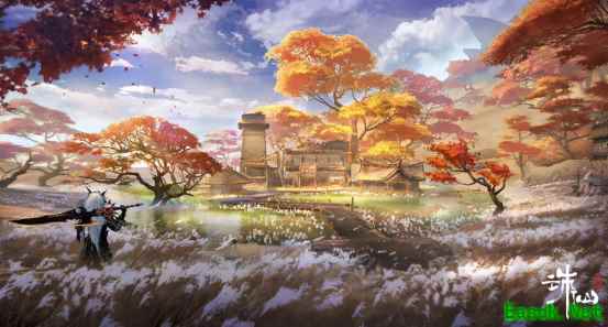 《诛仙世界》鬼王场景曝光：长河落日大漠孤烟