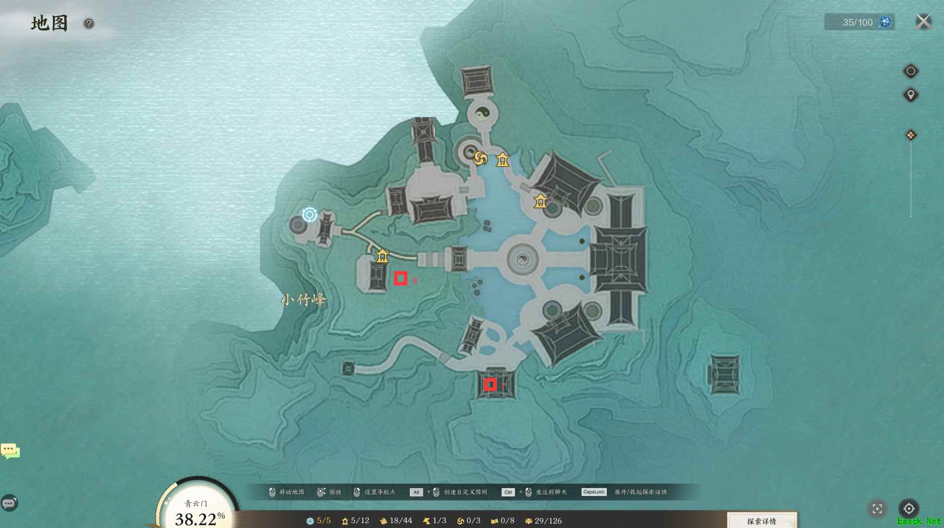 诛仙世界青云门闲涉丹青全位置一览