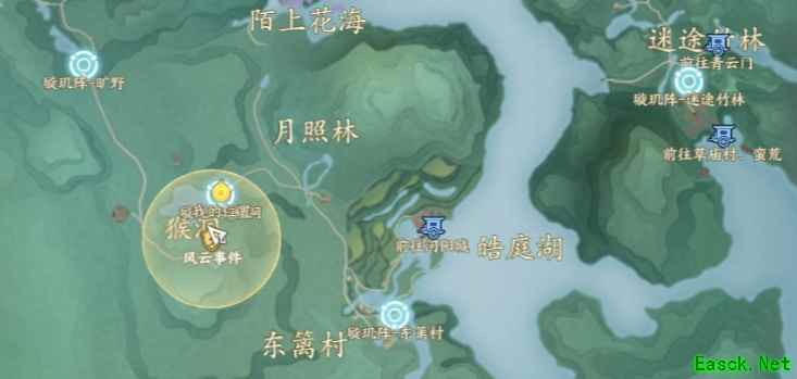 诛仙世界护酒路有敌伏风云事件怎么做