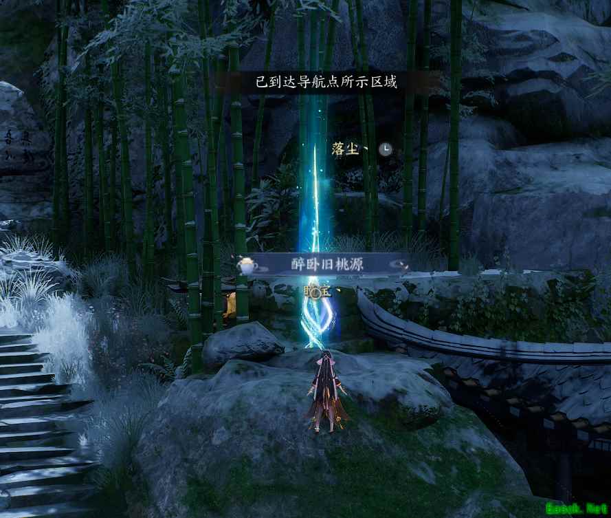 诛仙世界青云门百景游姝容着翠衣位置在哪