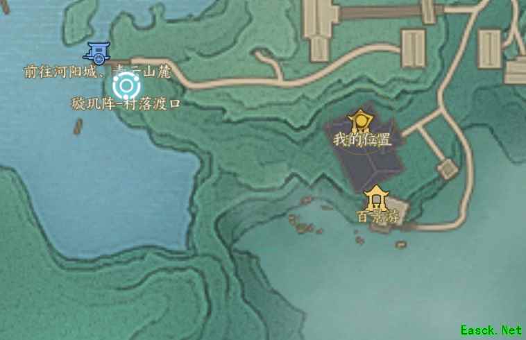 诛仙世界草庙村百景游残灯末庙位置在哪