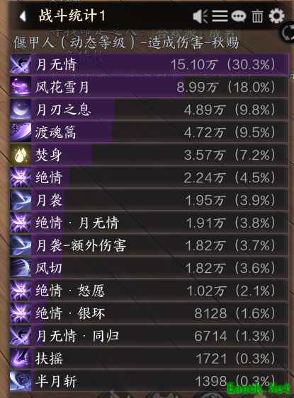 诛仙世界合欢月无情流怎么玩