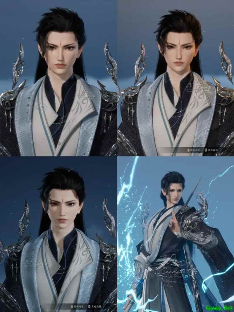诛仙世界青云成男杀念仿妆捏脸数据