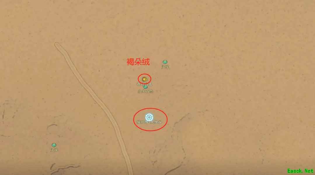 诛仙世界褐朵绒在哪