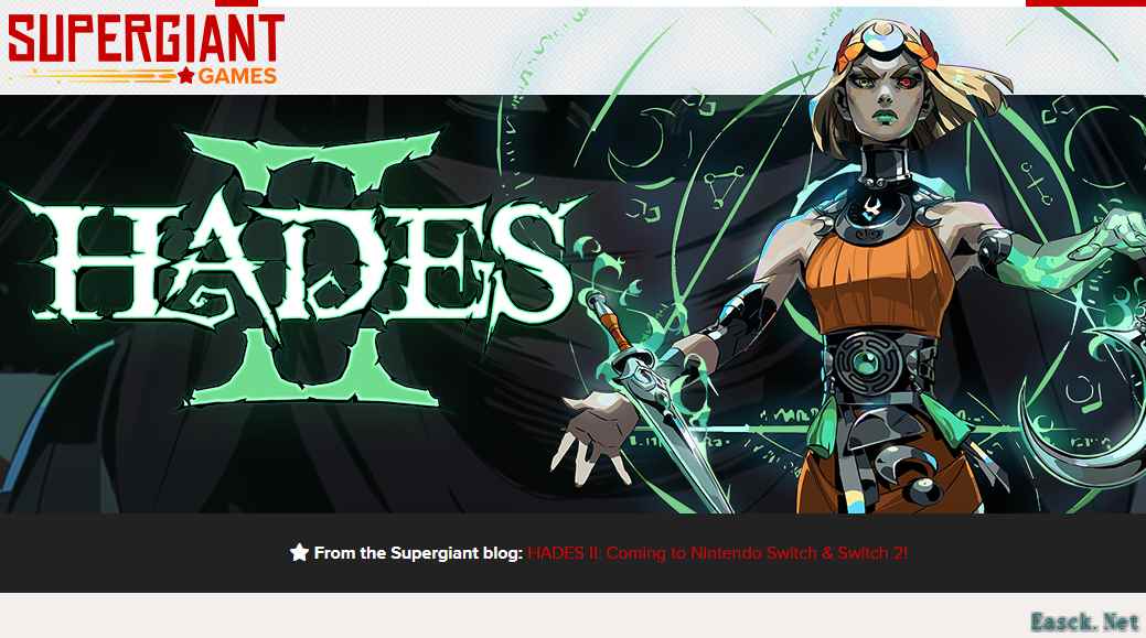 《哈迪斯2》确认登陆Switch及下一代机型