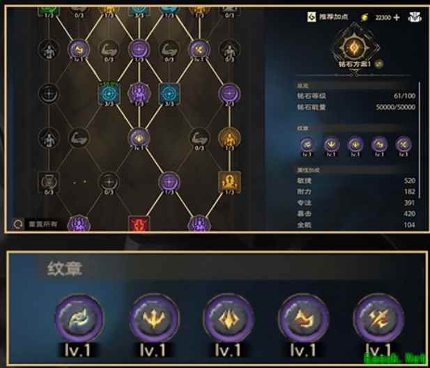 塔瑞斯世界狩猎铭石选择推荐