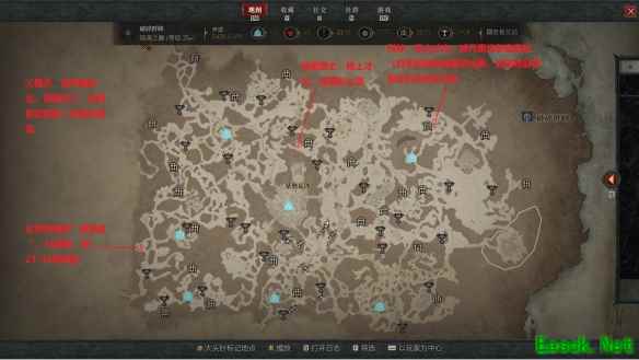 暗黑4地图怎么打开