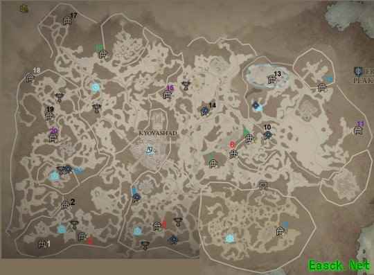 暗黑4地牢位置介绍