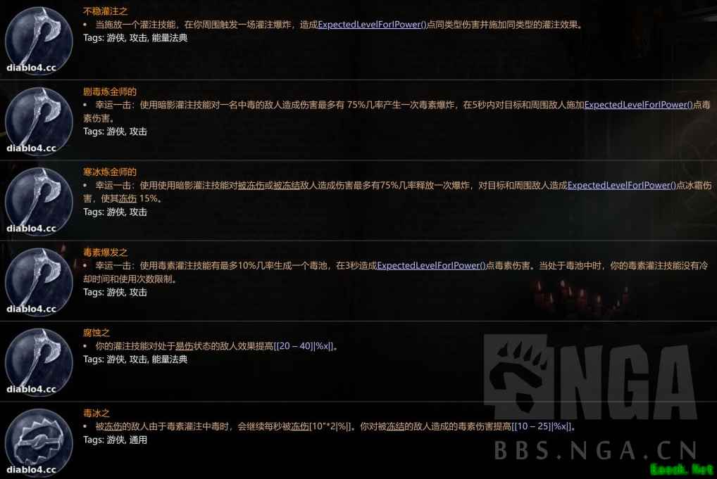 暗黑4游侠的一些主要输出技能详细解释