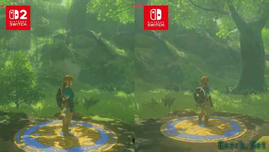 《塞尔达传说：荒野之息》Switch 2版画面曝光