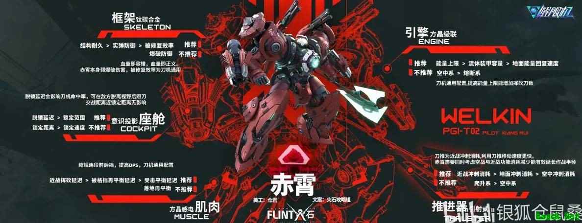 解限机赤霄配件搭配推荐