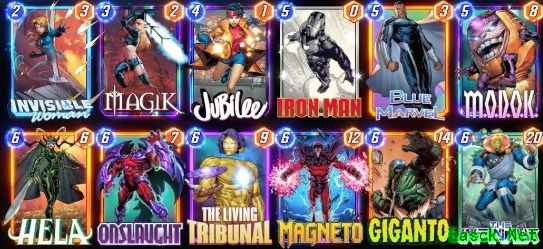 漫威终极逆转隐形女卡组推荐