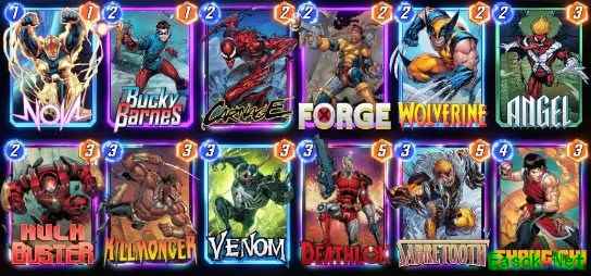 漫威终极逆转毒液卡组推荐