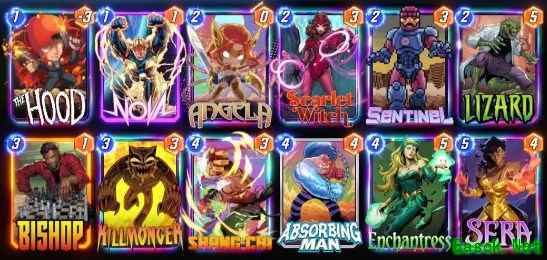 漫威终极逆转塞拉卡组推荐