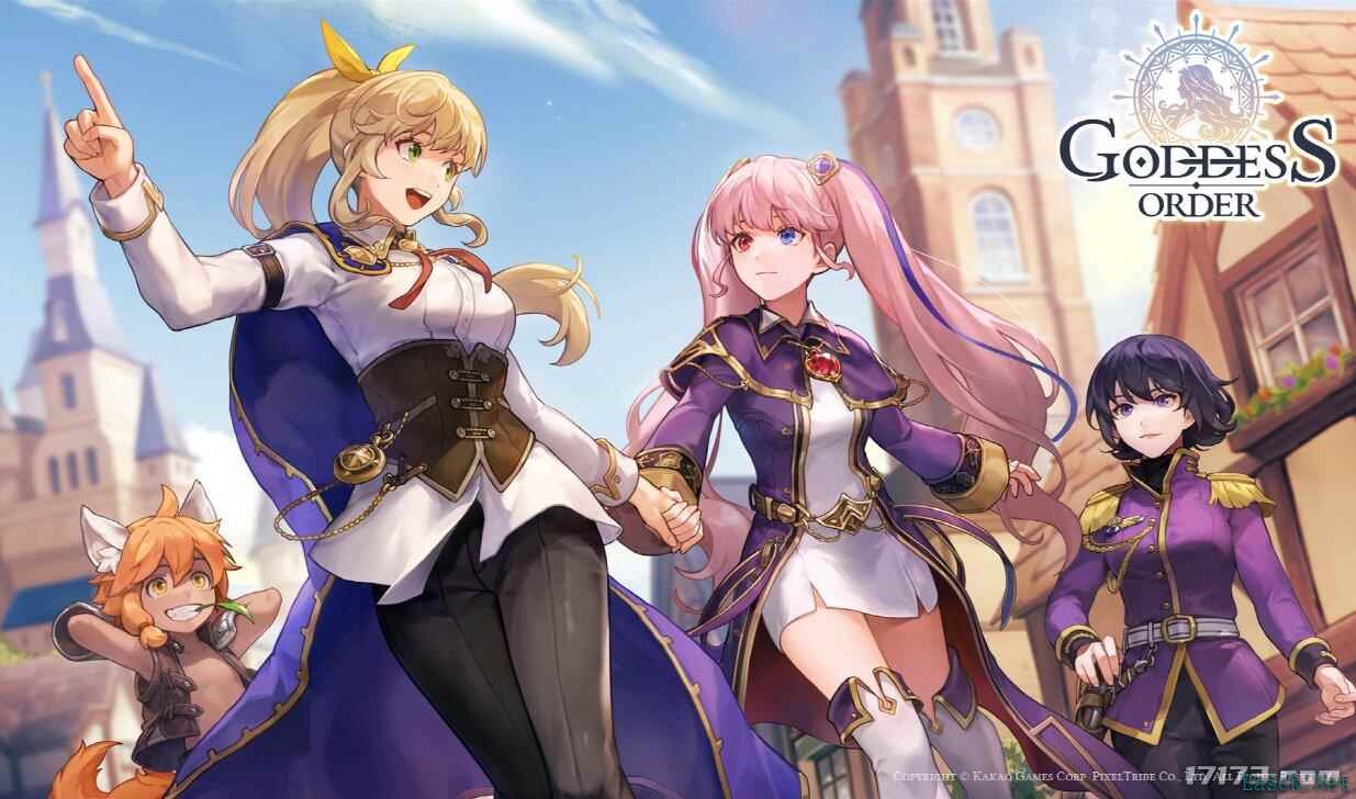 韩国二次元新作《女神指令》公开全新主视觉图