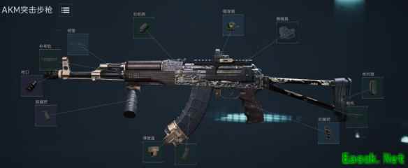 三角洲行动烽火地带Akm性价比改枪推荐