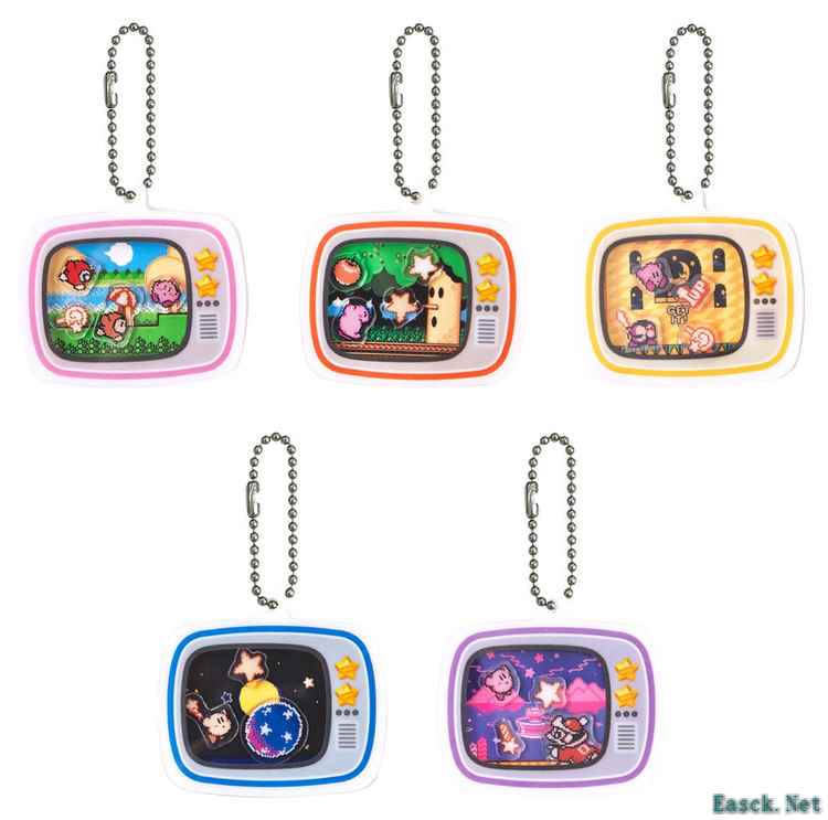 万代GASHAPON《星之卡比》亚克力摇摇乐扭蛋下周发售