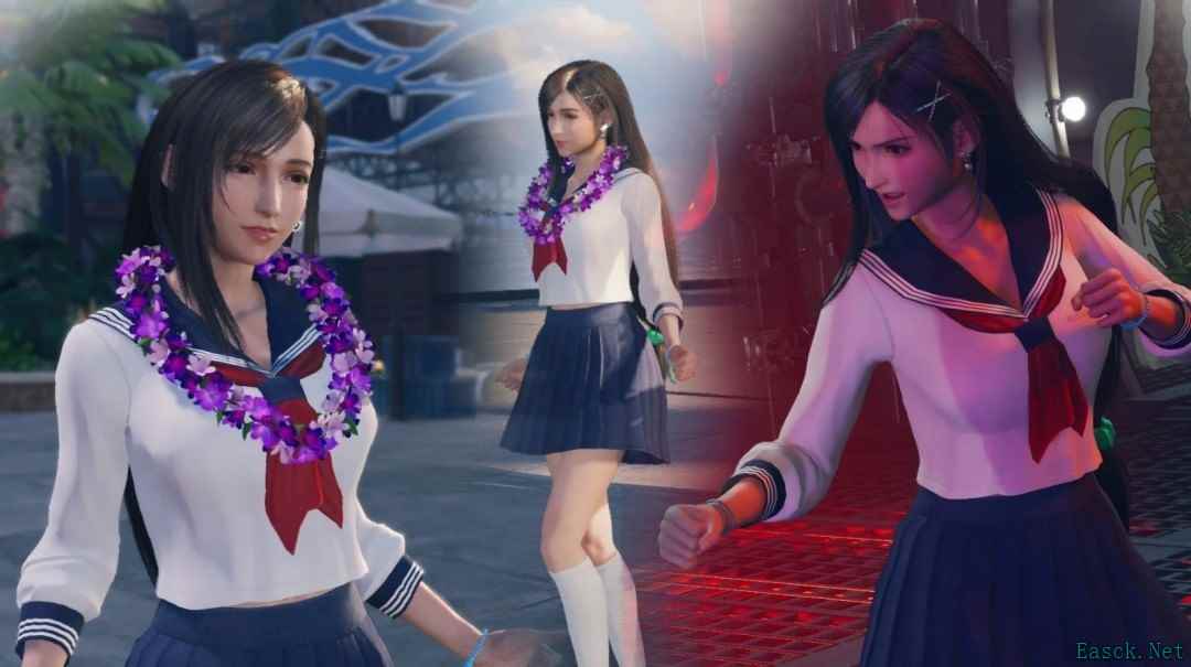 《最终幻想7：重生》蒂法校服Mod发布