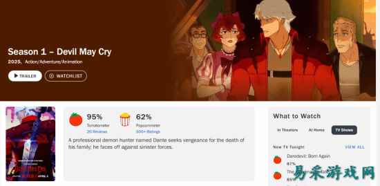 到底好不好看?《鬼泣》动画媒体与观众口碑差异明显