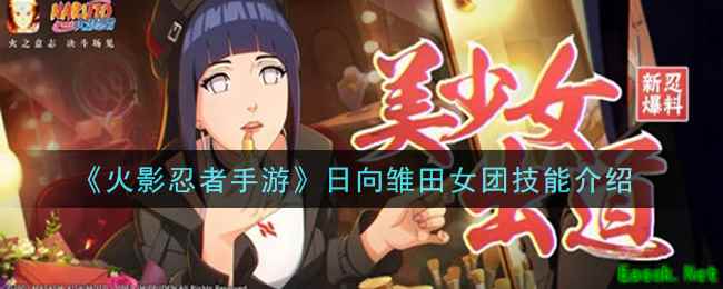 《火影忍者手游》日向雏田女团技能介绍