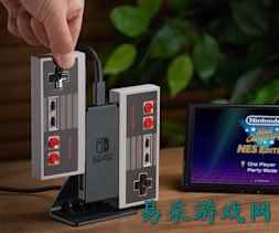 任天堂FC风格Switch手柄或将迎来可USB充电版本