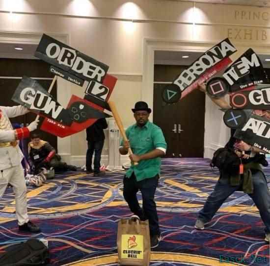 GTA与女神异闻录5风格融合的Cosplay图片走红网络