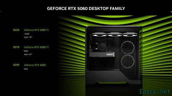 RTX 5060显卡价格公布：2190元起！你真香了吗？