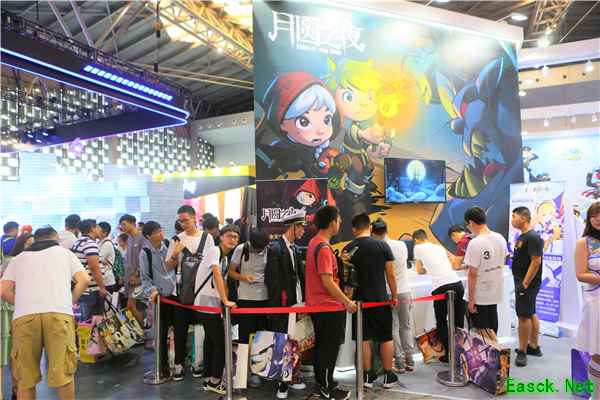 《月圆之夜》CCG现场 steam预约火热进行
