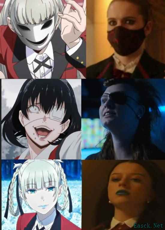 网飞版《狂赌之渊》真人剧角色大变样引发热议
