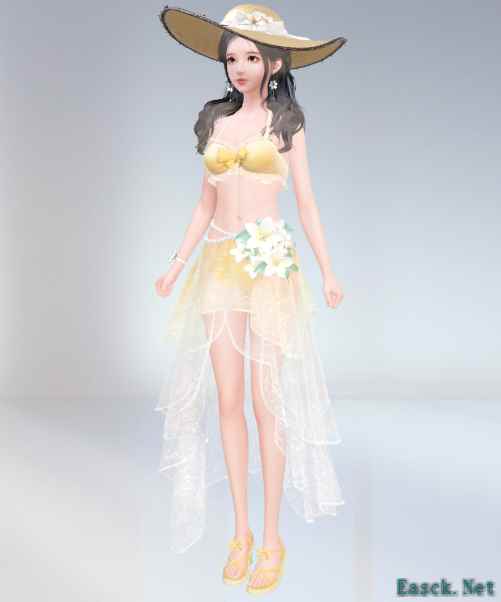 战盟桌面精灵 - 夏日服装拓展包 热海沙滩》DLC服装展示