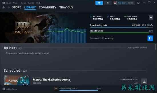 《毁灭战士黑暗时代》PC版游戏容量大小曝光：67GB