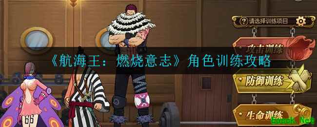 《航海王：燃烧意志》角色训练攻略