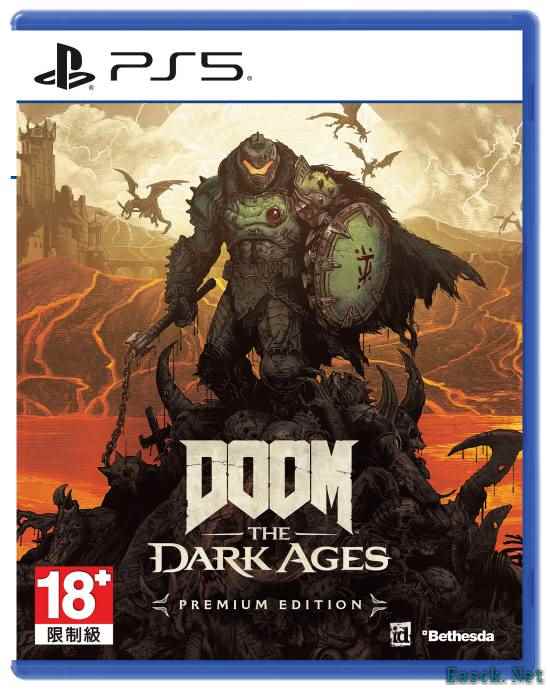 《毁灭战士：黑暗时代》PS5实体版介绍 预购有限定特典 典藏版能提前两天玩