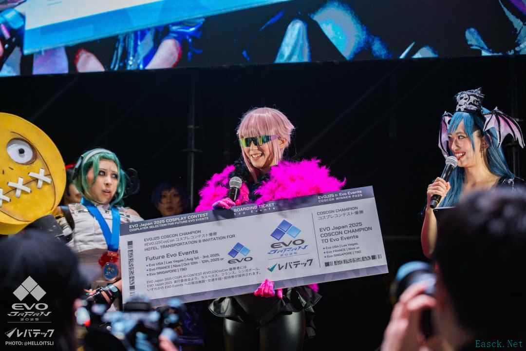 争奇斗艳！EVO Japn 2025性感Coser美图