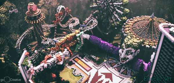 玩家打造《我的世界》蝙蝠侠小丑关卡地图