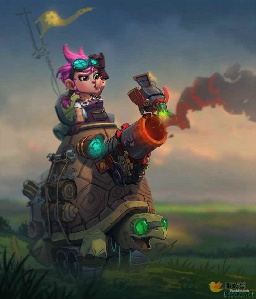 炉石传说地精大战侏儒玩家原创超炫酷壁纸