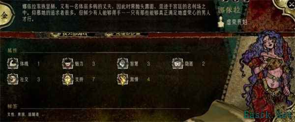 苏丹的游戏娜依拉人物事件介绍说明