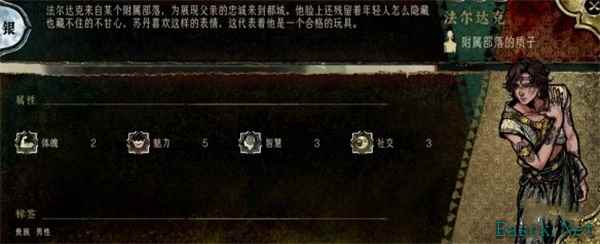 苏丹的游戏法尔达克人物事件介绍说明
