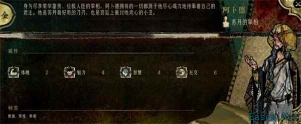 苏丹的游戏阿卜德人物事件介绍说明