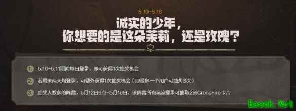 穿越火线怀旧模式花卉武器活动是什么