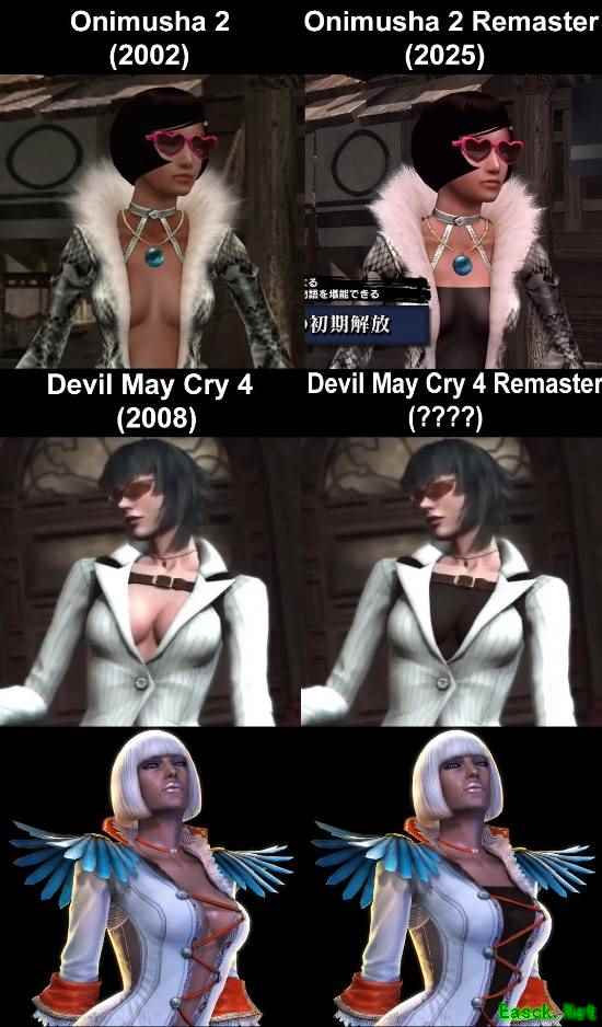 卡普空《鬼武者2re》和谐女角色 玩家做梗图表不满！