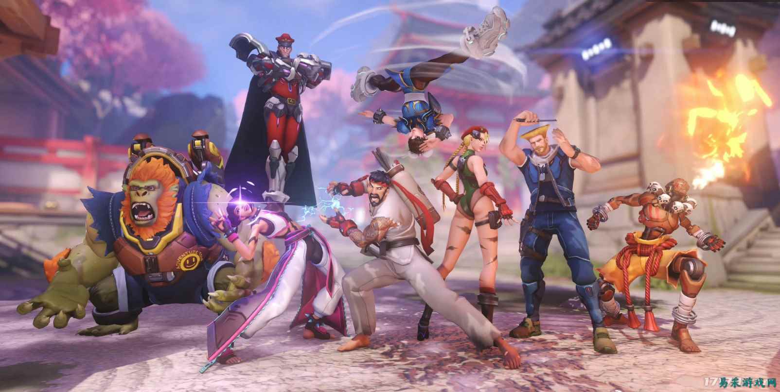 还原度惊人！《守望先锋》与《街头霸王6》联动实机曝光