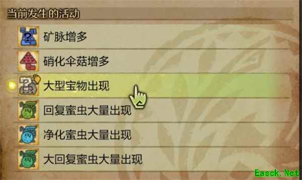 怪物猎人荒野大大的宝物获取方法分享
