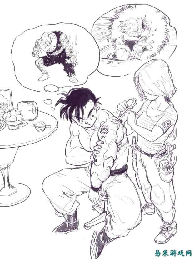 漫画《七龙珠》如果断臂悟饭从未来穿越回到过去会怎么样？