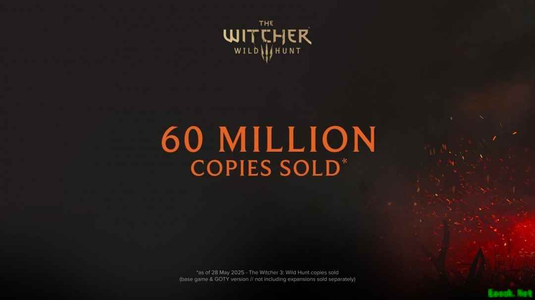 《巫师3：狂猎》销量突破6000万套，新三部曲开发中