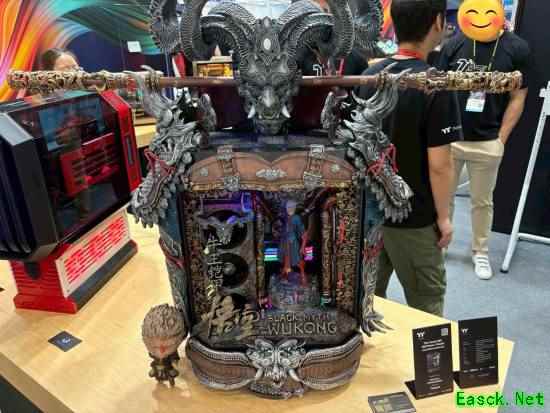 中国台湾PC大展酷炫MOD机箱大赏!《黑神话》牛魔装镇场