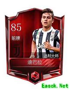 《FIFA足球世界》迪巴拉属性图鉴
