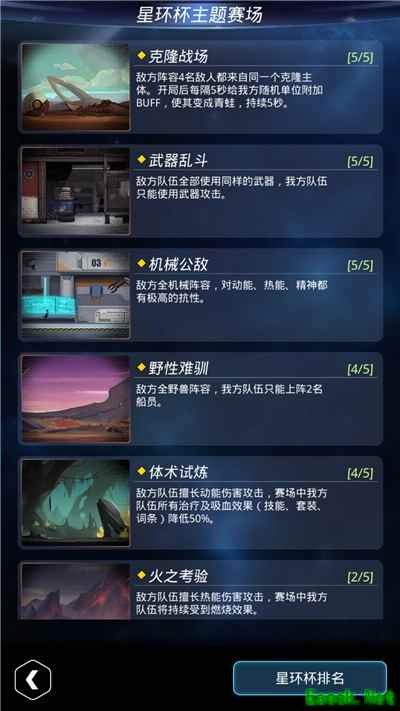 《跨越星弧》星环杯主题挑战赛！过关斩将突破极限